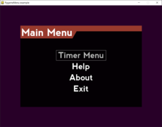 Menu for pygame, simple, lightweight and easy to use